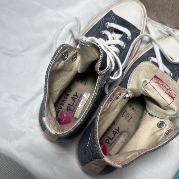 Converse x Comme Des Garcon All Star Chuck 70 High Top Sneakers - Picture 7 of 11